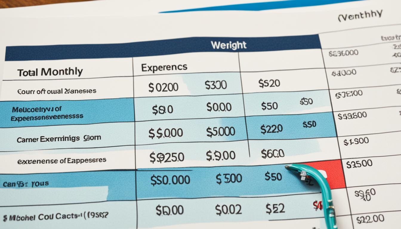 total monthly car expenses