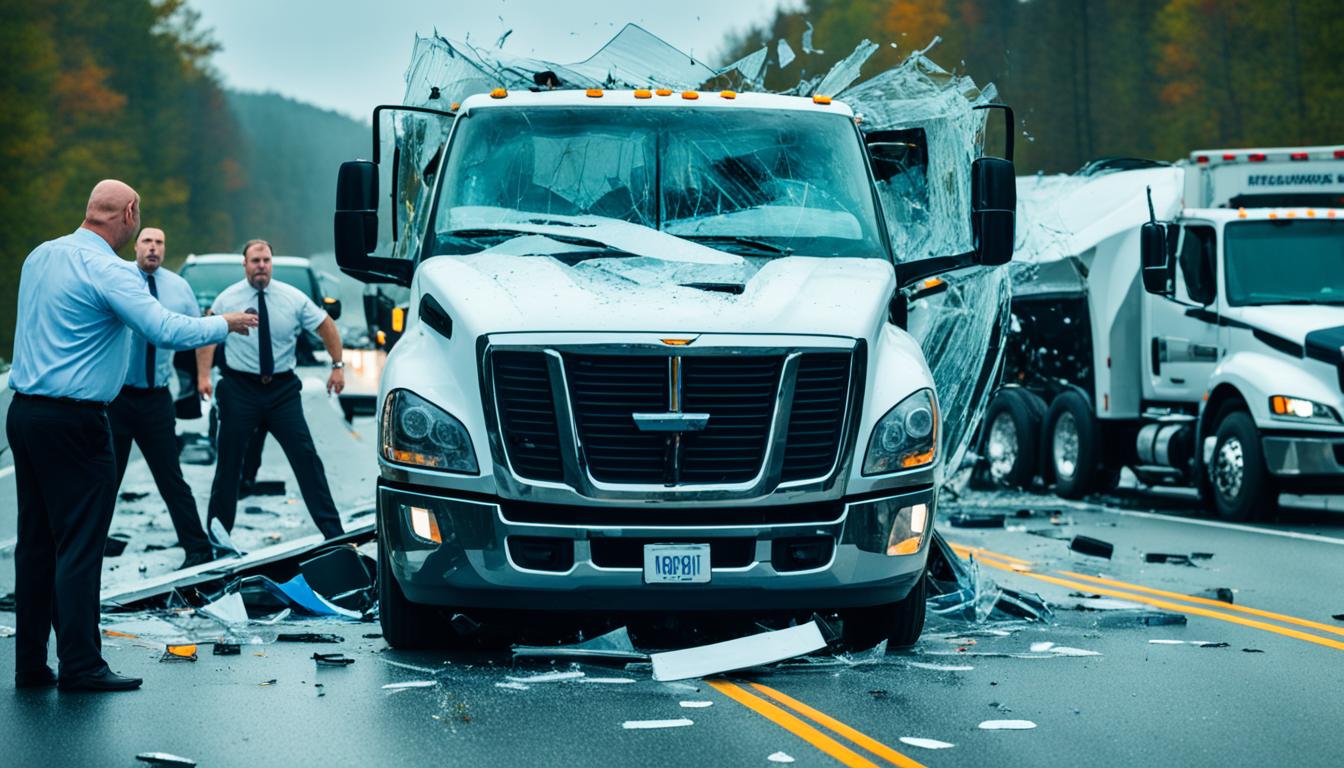 tractor-trailer collision legal representation loudoun county