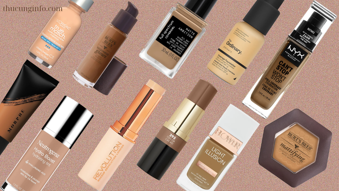 Long-lasting liquid foundation